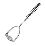 GREATLINK Potato Masher,Heavy Duty Stainless Steel kitchen Steel Potato Masher,Mashed Potatoes,Vegetables and Fruits.
