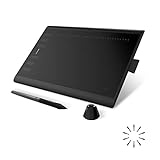 HUION Inspiroy H1060P Graphics Drawing Tablet with 8192 Pressure Sensitivity Battery-Free Stylus and 12 Customized Hot Keys, 10 x 6.25 inches Digital Art Tablet for Mac, Windows PC and Android
