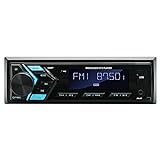 Qulokar Single DIN Car Stereo Radio with Bluetooth,AM/FM Radio Receiver,MP3/USB,Hands-Free Calling, Built-in Microphone,Detachable Face Plate,Wireless Remote Control P6066