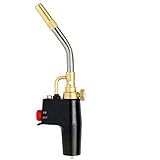 Yaetek High Intensity Flame Torch Head, Instant on/off Trigger Propane Torch Head, Adjustable/High Output Cast Aluminum Torch Head