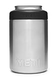 Travel Colster for YETI Rambler 12 oz. Colster Can Insulator for Standard Size Cans, Stainless Steel