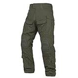 KRYDEX Tactical Men's G3 Combat Pants with Knee Pads (Ranger Green, M)