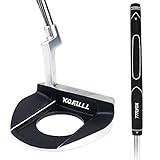 KOFULL Golf Putter-Golf Putters for Men Right Handed, Golf Men's Putter 35', Mens Putters Right Hand, Men Golf Putter with Ball Picking Function Stainless Steel Head & Shaft for Golf Putting