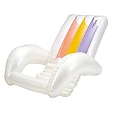 Funsicle 4 ft Lazy Recliner Inflatable Lounge Chair with Cup Holder