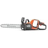 Husqvarna Power Axe 350i Cordless Electric Chainsaw, 18 Inch Chainsaw with Brushless Motor and Quiet Superior Cutting Power, 40V Lithium-Ion Battery and Charger Not Included