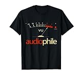 VU Meter Hi-Fi Vintage Stereo Audiophile T-Shirt