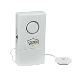 Reliance Controls THP205 Reliance Sump Pump Alarm with Flood Alert, 9 V Battery, 6 Ft Wire Sensor, 105 Db, White
