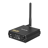1Mii DS220 Hi-Res Bluetooth Receiver for Home Stereo w/LDAC, HiFi Bluetooth 5.1 Audio Adapter w/Audiophile DAC aptX HD, Bluetooth Receiver for AV Receiver/Amplifier, OLED Display EQ Mode