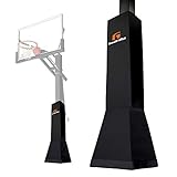 Goalrilla Deluxe Weatherproof Basketball Pole Pad for Ultimate Protection and Player Safety , Black