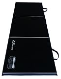 Z Athletic Folding Mat for Gymnastics and Tumbling, 2 Ft x 6 Ft x 2 In