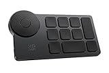XPPen Mini Keydial ACK05 Wireless Shortcut Keyboard Bluetooth Programmable Express Remote Control with Dial & Customized Express Keys for Drawing Tablet PC MacBook Windows Images Video Editing