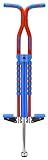 New Bounce Pogo Stick for Kids - Pogo Sticks for Ages 9 and Up, 80 to 160 Lbs - Pro Sport Edition, Quality, Easy Grip, PogoStick for Hours of Wholesome Fun (Blue & Red)