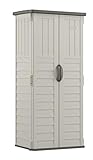 Suncast BMS1250 Vertical Shed with Floor - Vanilla