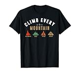 Climb every mountain space splash Everest T-Shirt