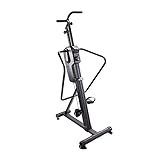 Stamina Products Cardio Climber Home Workout Fitness Exercise Machine with Smart Coaching, LCD Monitor, And Wheels for Easy Storage