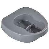 Heavy Duty Large Bariatric Bedpan – Wide Smooth Contoured Stackable Bed Pan – Portable and Easy to Clean - for Bed-Bound/Bedridden Patient. for Women and Men