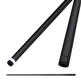 Moyerely Carbon Fiber Pool Cue Shaft,11.8mm/12.5mm Low Deflection Cue Stick Shaft,Professional Pool Stick Shaft(Only Shaft) (11.8mm)
