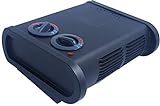Caframo True North Heater. Low Profile, Quiet, Powerful Heater for Work and Home. Black, 11.25' x 8' x 5' (9206CABBX)