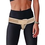 Inguinal Groin Hernia Belt for Men and Women, Hernia Support Truss for Inguinal, Incisional Hernias, Double/ Left/ Right Hernia Strap (Right Side)