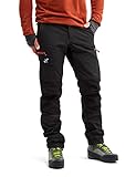 RevolutionRace Men’s Nordwand Pants, Durable Pants for All Outdoor Activities, Anthracite/Autumn, XL