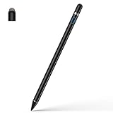 KECOW Active Stylus Compatible with iOS&Android Touch Screen, Digital Pen for iPad, Cellphone&Tablet, Stylus Pen for iPad, iPad Pro/Air/Mini, iPhone, Capacitive Pencil for Handwriting&Drawing, Black