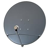 GEOSATpro 36'/90cm FTA Satellite Dish and .5dB NR SL1PLL Single Standard LNBF