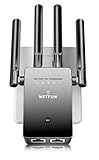2022 Upgraded WiFi Extender Signal Booster for Home - up to 7000 sq.ft Coverage - Long Range Wireless Internet Repeater and Signal Amplifier with Ethernet Port - 1 Tap Setup, 5 Modes, 30+ Devices