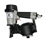 Zeluga 10-145 Pneumatic 15 Degree Coil Roofing Nailer with 120 PCS Load Capacity Coil Nailer Kit with Eye Protection and Repair Kit
