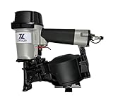 Zeluga 10-145 Pneumatic 15 Degree Coil Roofing Nailer with 120 PCS Load Capacity Coil Nailer Kit with Eye Protection and Repair Kit
