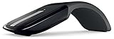 Microsoft Arc Touch Mouse - BlueTrack - Wireless - Radio Frequency - 2.40 GHz - USB 2.0-1000 dpi - Touch Scroll - Symmetrical