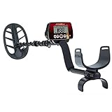 Fisher Labs F22 Weatherproof Metal Detector with 11 Inch Weatherproof Coil, All-Purpose, High-Sensitivity, Deep Seeking Metal Detector, Pinpoint, Easy to Use, Red