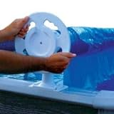 Doheny's Above Ground Solar Cover Reel Systems (Fits Pools Up to 24' Wide, Deluxe Wheel)