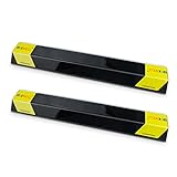 HOXWELL 2 Pcs 18'' Heavy Duty Parking Aid for Garage, Parking Gadgets Protects Car and Garage Walls, Parking Stopper Easy to Install 2 Packs