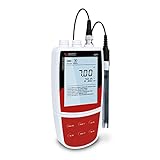 Bante 220 Portable pH Meter, ±0.01 pH Accuracy, 3 Points Calibration, Automatic Temperature Compensation, Auto-Read Measurement Endpoint, 100 Sets of Data Storage