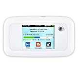 EVDO-LINK Bundle for AT&T Mobile Hotspot ZTE Velocity 4G LTE Router MF923 | Up to 150Mbps Download Speed | WiFi Connect Up to 10 Devices | GSM Unlocked with Case and Extra Battery
