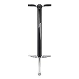 Flybar Super Pogo 2 - Pogo Stick For Kids and Adults 14 & Up Heavy Duty For Weights 90-200 Lbs, Black/Silver