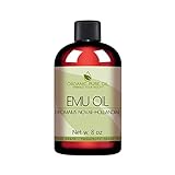 Australian Emu Oil - 7 Times Refined - 100% Pure Creamy Rendered Extra Strength Natural - 8 oz - Premium Grade A Hair Face Body Joint Muscle Hair Growth Beard Nail Cuticle - OPO - Packaging May Vary