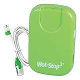 Wet-Stop 3 Green Bedwetting Enuresis Alarm with Loud Sound and Strong Vibration for Boys or Girls, Proven Solution for Bedwetters…