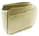 Periea ‘Tegan’ Small Handbag Organizer Insert or Make-up Bag – 5 Colors Available (Gold)