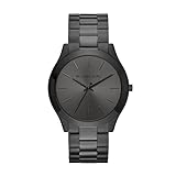 Michael Kors Slim Runway Three-Hand Black Stainless Steel Men's Watch (Model: MK8507)
