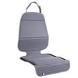 Munchkin Elite Seat Guardian Child Car Seat Protector with Grime Guard Fabric, Dark Grey
