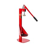 North Mountain Supply Heavy Duty Bench Bottle Capper - Compatible with 2 Sizes of Caps - All Metal - Professional Grade - Made in Italy