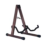 Guitar Stand,Solid Wood Acoustic Guitar Stand,Classical Electric Guitar Stand,A-Frame Folding Bass Guitar Display Stand,Guitar Accessories,Compatible with Cello,Mandolin,Bass, Banjo,Ukulele