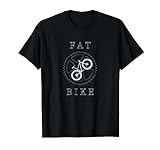 Fat Mountain Bike Bicycle MTB Cyclist Gift T-Shirt