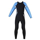 Luwint Kids Wetsuit for Boys Girls, 2.5MM Full Wet Suit Long Sleeve Diving Suits for Swimming Surf Kayaking Paddle Boarding