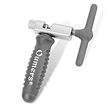 Oumers Bike Chian Breaker Tool, Universal for 7 8 9 10 11 Speed Chains Link, Remove Rusty Chains Easily. A Small Durable Bicycle Chain Splitter for Road Mountain Cycling Bike,Gray