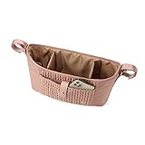 SEWBOO Universal Baby Stroller Organizer,Diaper Caddy Organizer with Adjustable Straps to Fits Nearly Any Strollers