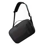 BAGSMART Bag for DSLR Camera, Waterproof Crossbody Camera Case with Padded Shoulder Strap, Anti-Theft Shoulder Bag, Black