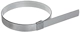BAND-IT CP26S9 5/8' Wide x 0.025' Thick 6-1/2' Diameter, 201 Stainless Steel Center Punch Clamp (25 Per Box)