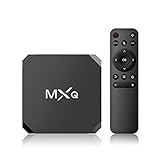 MXQ Android 7.1 TV Box Media Player Amlogic S905W Quard-core 1G+8G WiFi Ultra HD 4Kx2K up to 30fps 2.4GHz Smart OTT TV Box Vedio Player for Home Entertainment